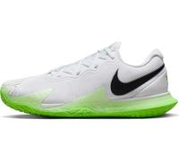 NIKE Zoom Vapor Cage 4 Rafa, Basso Uomo, White Black Action Green Lt Lemon Twist, 43 EU