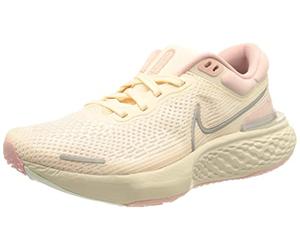 Nike ZoomX Invincible Run Flyknit - Scarpe da Ginnastica, Guava Ice/Metallic Silver-Pink,