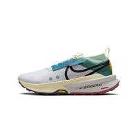 Nike Zoomx Zegama Trail 2, Running Shoe Uomo, White/Black-Bicoastal-Court Blue, 45.5 EU