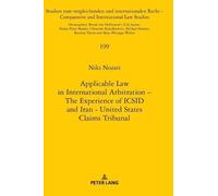 Niki Nozari Applicable Law in International Arbitration - The (Copertina rigida)