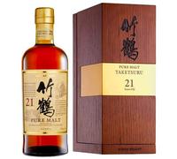 Nikka Taketsuru Pure Malt 21 Year Old Whisky 70cl in Astuccio di Legno