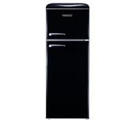 NIKKEI FRIGORIFERO RETRO' NERO DOPPIA PORTA H148 CM L55 STATICO CLASSE E [EEK: E]