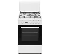 Cucina a Gas SN554WG 4 Fuochi a Gas Forno a Gas Dimensioni 50 x 50 cm Colore Bianco