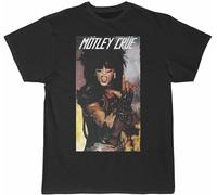 Nikki Sixx Shout At The Devil Unisex Cotton T-Shirt Men's Clothing Black M