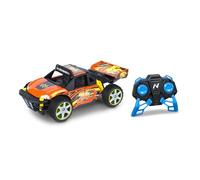 Nikko 10041 Race Buggies Hyper Blaze radiocomandata, veicolo fuoristrada fino a 7,5 km/h, telecomando multidirezionale 2,4 GHz, per bambini dai 6 anni e adulti, passeggino ca. 23 cm, arancione