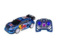 Nikko RC 10393 Night Mode M-Sport Ford Puma Hybrid #8 Tänak, auto telecomandata con fari LED, 25 cm, telecomando 2,4 GHz, portata 40 m, per bambini dai 6 anni in su, blu
