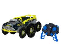 Nikko RC 10421 Hercules RC Auto Fuoristrada con 6 ruote, rotazione a 360°, super sensazione di guida, 15 km/h, 30 cm, telecomando 2,4 GHz, portata 40 m, per bambini dai 6 anni in su, grigio