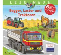 Niklas Böwer Ch LESEMAUS Sonderbände: Bagger, Laster und Trak (Copertina rigida)