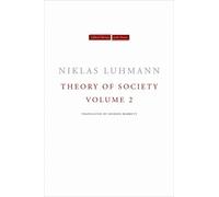 Niklas Luhmann Theory of Society, Volume 2 (Copertina rigida)