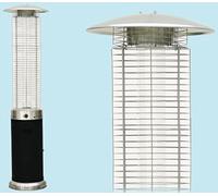 TERMOPATIO A GAS NIKLAS FUOCO VIVO CM.Ø45xH210 POTENZA 13Kw RISCALDAMENTO