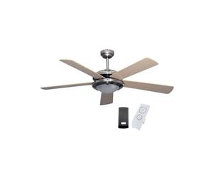 NIKLAS Ventilatore da Soffitto Woodsky IN LEGNO - Potenza 60 Watt - Con telecomando