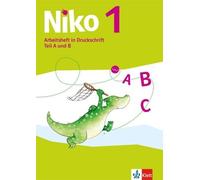 Niko 1: Arbeitshefte Teil B Druckschrift Klasse 1 (Niko Sprachbuch (Tascabile)