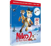 Niko le petit renne 2 - Edition Collector 2 DVD + 1 Blu-ray [Blu-ray 3D] [Ã‰dition Collector] [Edizione: Francia];Niko 2: Lentäjäveljekset