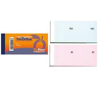 NIKOFFICE BLOCCO NUMERATO LOTTERIA 1/1000 6x6CM 1PZ