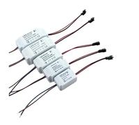 NIKOIDIC 5PCS LED Driver Corrente costante Ampia Tensione 90-265V 1-3W 4-7W 8-12W 13-18W 18-24W LED da Incasso a soffitto Luce di Alimentazione(13-18W)