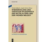 Nikola Roßbach Wiederholung und Variation im Gespräch des Mit (Copertina rigida)