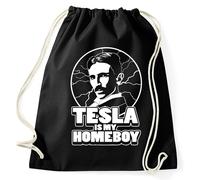 Nikola Tesla È Il Mio Amico Turnbeutel Inventore Scienziato Beutel