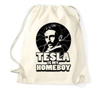 Nikola Tesla È Il Mio Amico Turnbeutel Inventore Scienziato Beutel