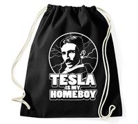 Nikola Tesla È Il Mio Amico Turnbeutel Inventore Scienziato Beutel