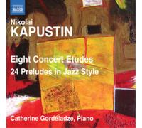 Nikolai Kapusti Nikolai Kapustin: Eight Concert Etudes/24 Preludes in Jazz (CD)