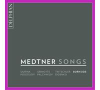 Nikolai Medtner Medtner: Songs (CD) Album