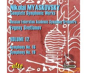 Nikolai Myaskovsky Symphonies Nos. 16 and 19 (CD) Album