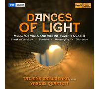 Nikolai Rimsky-Kor Dances of Light: Music for Viola and Folk Instruments Qu (CD)
