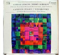 Nikolai Rimsky-Korsakov : Orchestre De La SociÃ©tÃ© Des Concerts Du Conservatoire - AndrÃ© Vandernoot / Pyotr Ilyich Tchaikovsky : Orchestre Colonne - Pierre Dervaux (2) - Capriccio Espagnol / Capriccio Italien - Nikolai Rimsky-Korsakov : Orchestre De La Société Des Concerts Du Conservatoire - André Vandernoot / Pyotr Ilyich Tchaikovsky : Orchestre Colonne - Pierre Dervaux (2) LP
