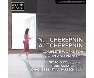 Nikolai Tcherep N. Tcherepnin/A. Tcherepnin: Complete Works for Violin and (CD)