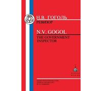 Nikolai Vasilievich Gogol Government Inspector (Tascabile) Russian texts