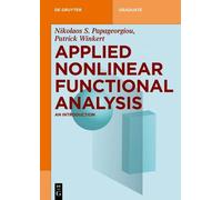 Nikolaos S. Papageorgiou Patrick Wi Applied Nonlinear Functional Ana (Tascabile)
