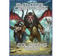 Nikolas Parker Mythical Creatures Coloring Book (Tascabile)