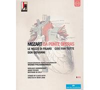 Nikolaus Harnoncourt, Bertrand De Billy, Adam Fischer( Direttore) - Mozart: Da Ponte Operas - Le nozze di Figaro, Don Giovanni & Cosi fan tutte from Salzburg