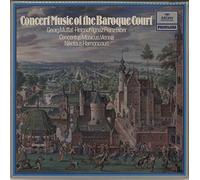 Nikolaus Harnoncourt / Concentus Musicus Vienna - 2547 004 Concert Music of Baroque Court Concentus Musicus Vienna Harnoncourt LP