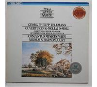 Nikolaus Harnoncourt, Concentus Musicus Wien - Georg Philipp Telemann: Overtures in G-Minor And D-Minor [LP]