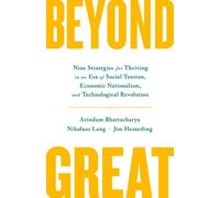 Nikolaus Lang Jim Hemerling Arindam Bhattacharya Beyond Great (Copertina rigida)