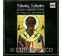Nikolay Lebedev Nikolay Lebedev: Russian Composing School Album