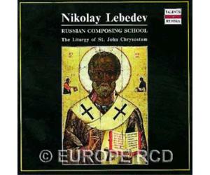 Nikolay Lebedev Nikolay Lebedev: Russian Composing School Album