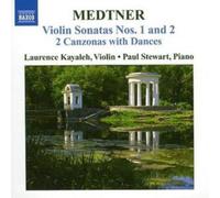 Nikolay Medtner Complete Works for Violin and Piano Vol. 2 (Stewart) (CD) Album