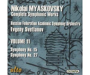 Nikolay Myaskovsky Nikolai Myaskovsky: Complete Symphonic Works - Volume 11 (CD)