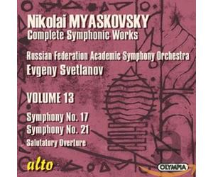 Nikolay Myaskovsky Nikolai Myaskovsky: Complete Symphonic Works - Volume 13 (CD)