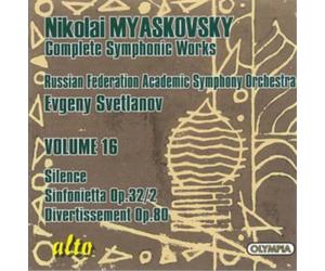 Nikolay Myaskovsky Nikolai Myaskovsky: Complete Symphonic Works - Volume 16 (CD)