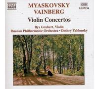 Nikolay Myaskovsky Violin Concertos (Yablonsky, Russian Po, Grubert) (CD) Album