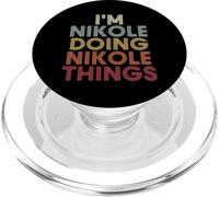 Nikole Name Nikole Personalized Name First Given PopSockets PopGrip per MagSafe
