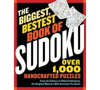 Nikoli Publishing The Biggest, Bestest Book of Sudoku (Tascabile)