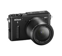 Nikon 1 AW1 Fotocamera Digitale ad Ottiche Intercambiabili, Impermeabile, 14.2 Megapixel, LCD 3", SD 8 GB Pro 400X Lexar, Obiettivo 1 Nikkor 11-27.5 mm, Nero [Nital card: 4 anni di garanzia]