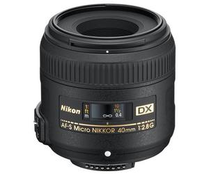 Nikon AF-S DX Nikkor 40 mm f/2,8 Micro G Nikon DX