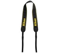 Nikon AN-DC16 cinturino nero con logo Nikon oro originale Giappone nuovo