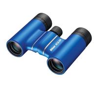 Nikon Binocolo Aculon T02 8 x 21, Leggero, Compatto, Blu | Binocolo ergonomico dal design compatto per viaggi, ottica multistrato rivestita, sport, concerti, visite turistiche