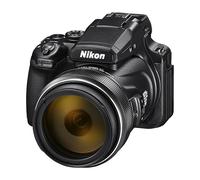 Nikon Coolpix P1100 Fotocamera Bridge, Zoom Ottico 125x (24-3000mm), Sensore CMOS 16 MP, Video 4K UHD, Stabilizzazione Ottica VR, LCD Articolato 3.2", Nero [Nital card: 4 anni di garanzia]